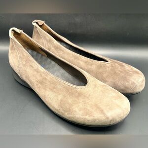 Wolky Tan Women's Shoes- Size:41, Bottom logo lift